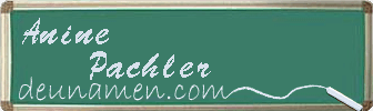 Anine Pachler Visitenkarte